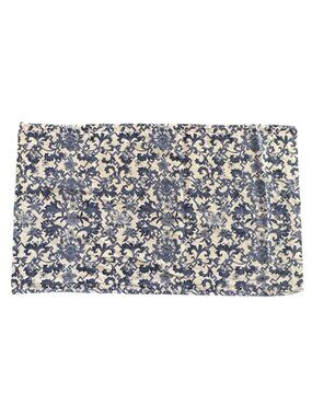 Pillow Shams Chinoiserie Damask Medallion Pattern Blue Shade eikei Brand 2 King